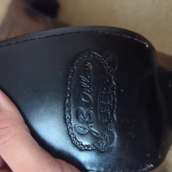 J.B Dillon Reserve Brown Western Cowgirl Festival Country Boots Size 8 - Picture 11 of 12